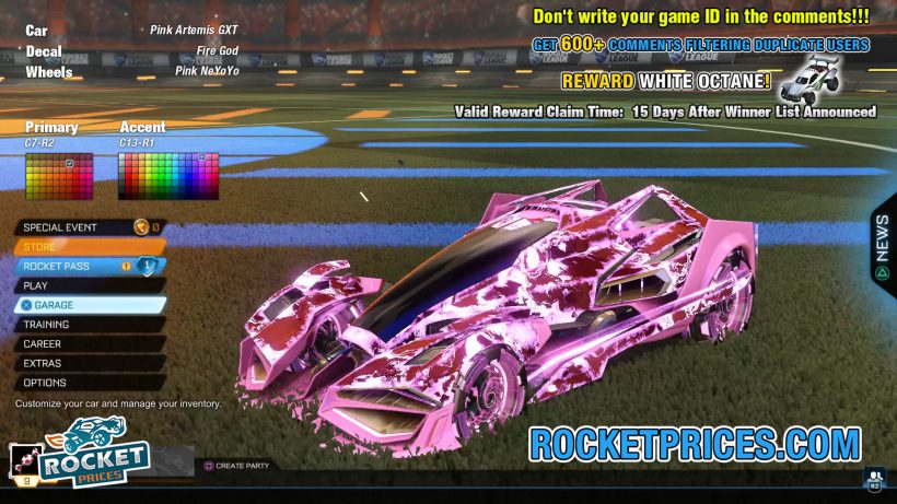 View Best Interstellar Rocket League Designs Gif