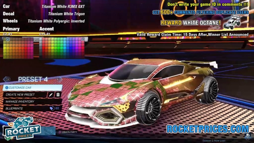 Titanium White R3MX GXT