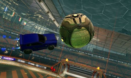 1 rocket league car air dribble